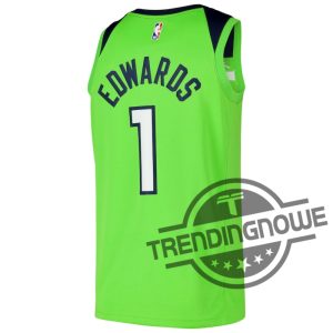 Anthony Edwards Jersey Anthony Edwards Minnesota Timberwolves Swingman Player Jersey Anthony Edwards Shirt trendingnowe 3