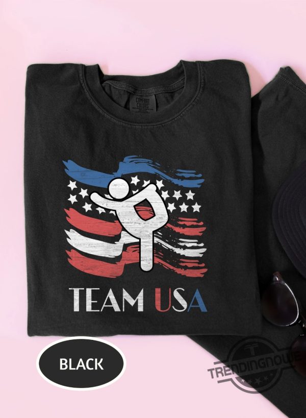 Olympics Shirt Gymnastics Team Usa Shirt Gymnastics Olympics Shirt Usa Proud Gymnastics Shirt Paris 2024 Shirt Summer Olympic trendingnowe 1