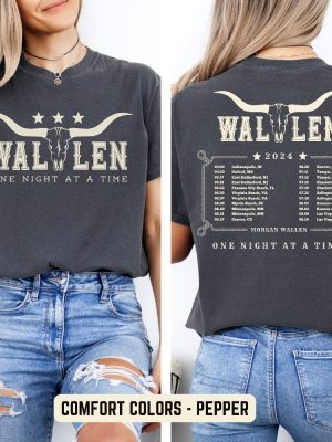 Morgan Wallen Tour 2024 T Shirt Morgan Wallen Uk Tour Morgan Wallen Setlist 2024 Tampa revetee 2 1