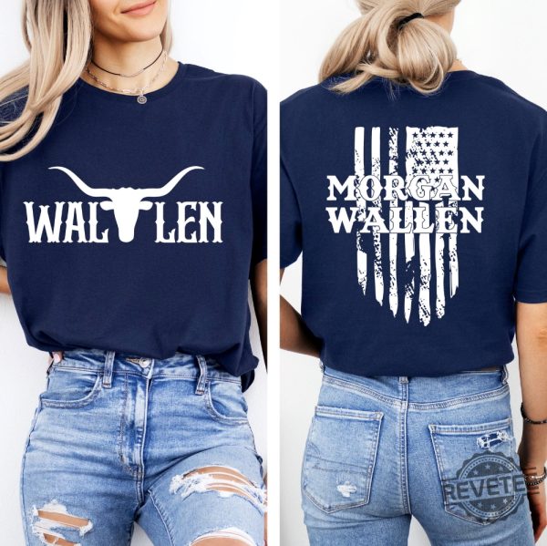 Morgan Wallen Shirt Wallen Bull Skull Tee Morgan Wallen Merch Morgan Wallen Tee Morgan Wallen Outfits revetee 1