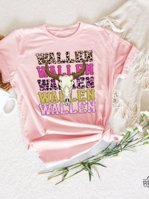 Morgan Wallen Shirt Youth Morgan Wallen Shirt For Concert Wallen Bull Skull Tee Cowboy Wallen Tshirt revetee 3