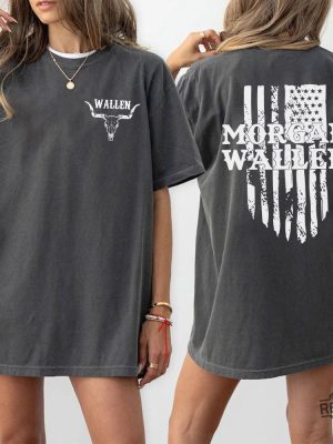 Morgan Wallen Bullhead Shirt Morgan Wallen T Shirt Morgan Wallen Western T Shirt Cowboy Morgan Wallen Shirt revetee 2