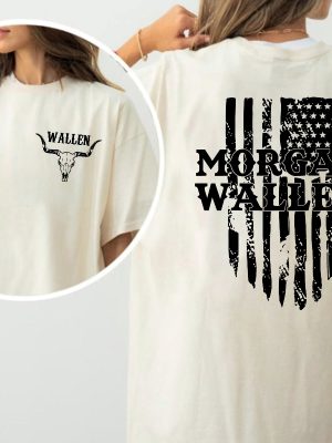 Morgan Wallen Bullhead Shirt Morgan Wallen T Shirt Morgan Wallen Western T Shirt Cowboy Morgan Wallen Shirt revetee 3