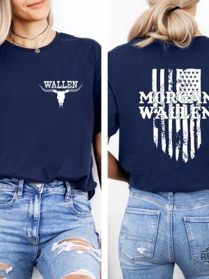 Morgan Wallen Shirt Morgan Wallen Bull Skull Tee Country Music Tee Cowgirl Shirt Bullhead Shirt Western Shirt revetee 2