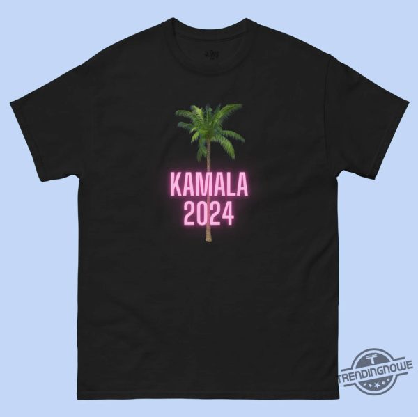 Kamala Coconut Tree Shirt Kamala Harris T Shirt Kamala For President Shirt Madam President Kamala Harris Shirt trendingnowe 3