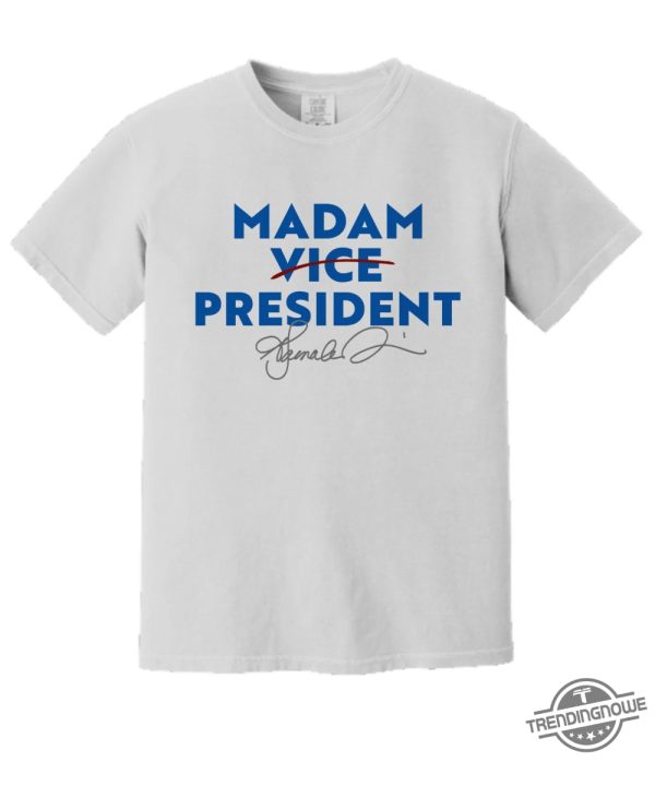 Madam President Shirt 2024 Kamala Harris T Shirt Kamala For President Shirt Madam President Kamala Harris Shirt trendingnowe 1