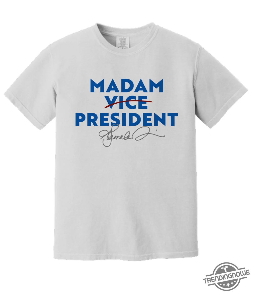 Madam President Shirt 2024 Kamala Harris T Shirt Kamala For President Shirt Madam President Kamala Harris Shirt