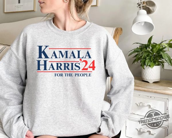 2024 Kamala Harris For The People Shirt Kamala Harris T Shirt Kamala For President Shirt Madam President Kamala Harris Shirt trendingnowe 3