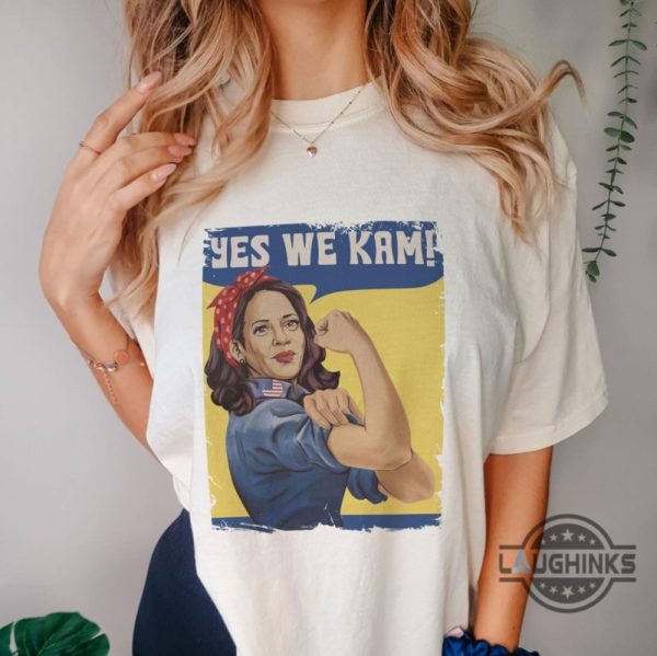 yes we kam kamala harris shirt kamala harris for president shirts strong women election tee 2024 vote for female president tshirt sweatshirt hoodie laughinks 4