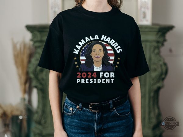 kamala harris for president shirt 2024 lets finish the job election graphic tee kamala harris for the people shirts laughinks 2