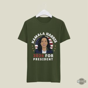 kamala harris for president shirt 2024 lets finish the job election graphic tee kamala harris for the people shirts laughinks 3