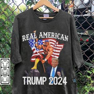 i am a real american hulk hogan trump shirt donald trump 2024 funny shirts trumpamania tee laughinks 3