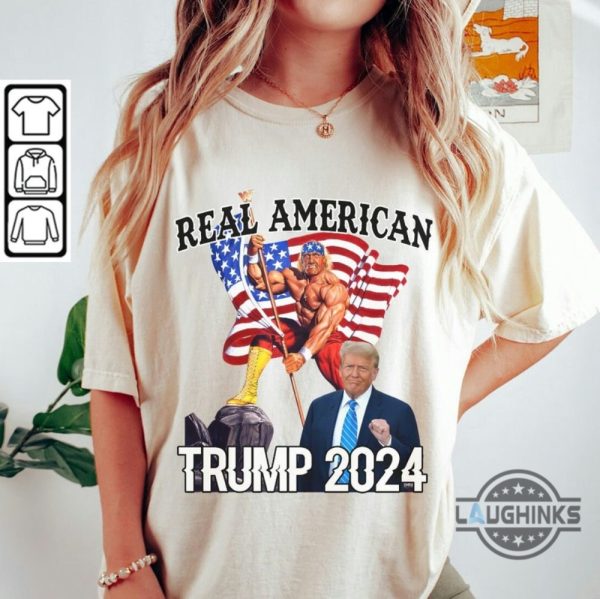 i am a real american hulk hogan trump shirt donald trump 2024 funny shirts trumpamania tee laughinks 6