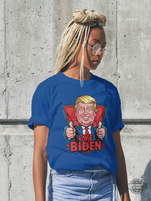 funny joe biden withdrawal shirt donald trump superhero bye bye biden t shirt sweatshirt hoodie laughinks 1