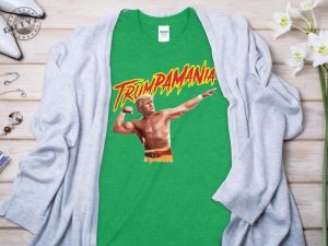 Trumpamania Patriotic Shirt Usa Pride Tshirt Political Statement Sweatshirt Donald Trump Hulk Hogan Maga Hoodie Vote Trump 2024 Shirt giftyzy 4