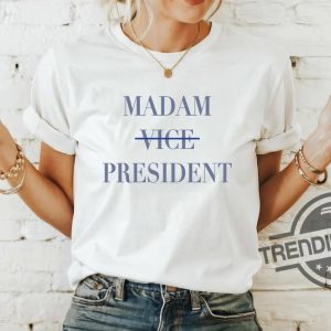 Kamala Harris 2024 Shirt Madam Vice President T Shirt Biden Drop Out Shirt Vote Blue 2024 Tee Im With Her Shirt trendingnowe 2