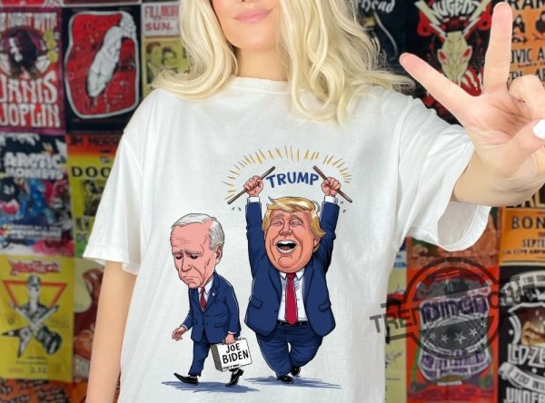 Joe Biden Drops Out Shirt Trump T Shirt Funny Trump Shirt Biden Retired Tee Trump President 2024 Vote Shirt Election 2024 Shirt trendingnowe 1