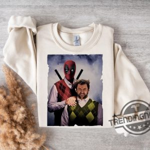 Deadpool Wolverine Shirt Bestie Marvel Shirt Sweatshirt Marvel T Shirt Wolverine Deadpool 3 Movie Tee Best Friends Shirt trendingnowe 4