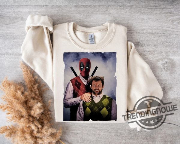 Deadpool Wolverine Shirt Bestie Marvel Shirt Sweatshirt Marvel T Shirt Wolverine Deadpool 3 Movie Tee Best Friends Shirt trendingnowe 4