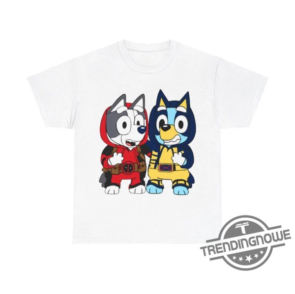 Bluey Muffin Shirt Deadpool Wolverine Shirt Bestie Marvel Shirt Marvel T Shirt Wolverine Deadpool 3 Movie Tee Best Friends Shirt trendingnowe 1