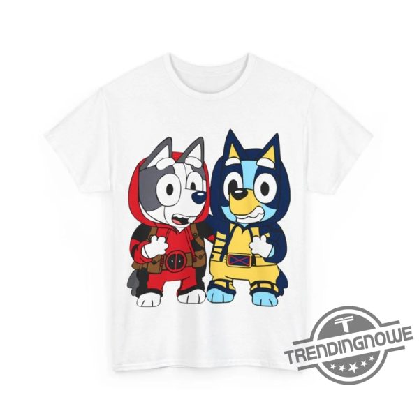 Bluey Muffin Shirt Deadpool Wolverine Shirt Bestie Marvel Shirt Marvel T Shirt Wolverine Deadpool 3 Movie Tee Best Friends Shirt trendingnowe 3