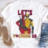 Funny Marvel Deadpool And Wolverine Shirt Wolverine Logan Tshirt Mcu Fan Marvel Bestie Couple Tee Disney Family Birthday Trip trendingnowe 1