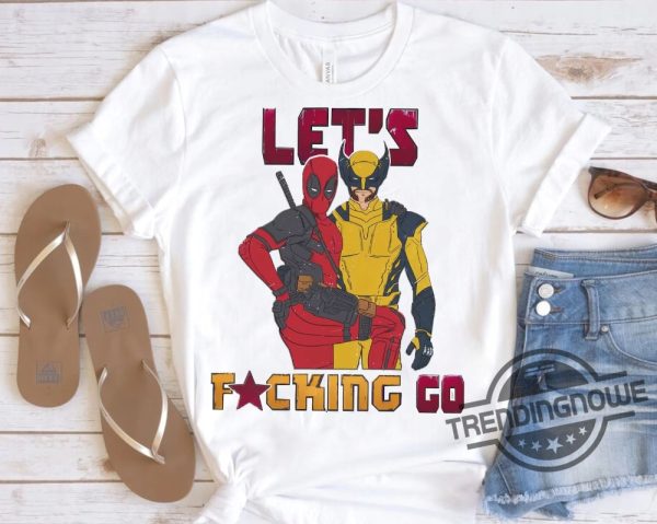 Funny Marvel Deadpool And Wolverine Shirt Wolverine Logan Tshirt Mcu Fan Marvel Bestie Couple Tee Disney Family Birthday Trip trendingnowe 1