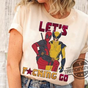 Funny Marvel Deadpool And Wolverine Shirt Wolverine Logan Tshirt Mcu Fan Marvel Bestie Couple Tee Disney Family Birthday Trip trendingnowe 2