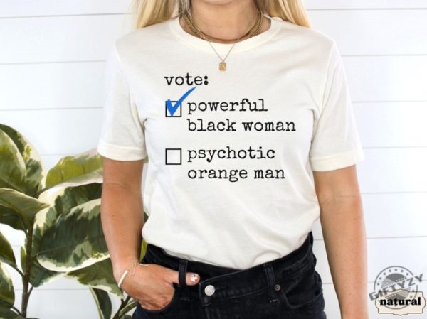 Kamala Harris Election 2024 Shirt Vote Sweatshirt Anti Maga Anti Trump Democrat Leftist Progressive Feminist Activist Tshirt First Female President Shirt giftyzy 4