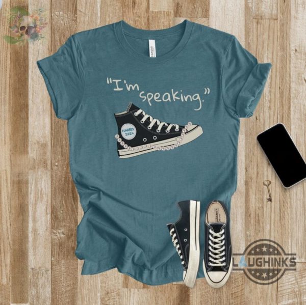 im speaking kamala harris t shirt sweatshirt hoodie chucks and pearls shirts kamala harris for president 2024 shirt laughinks 2