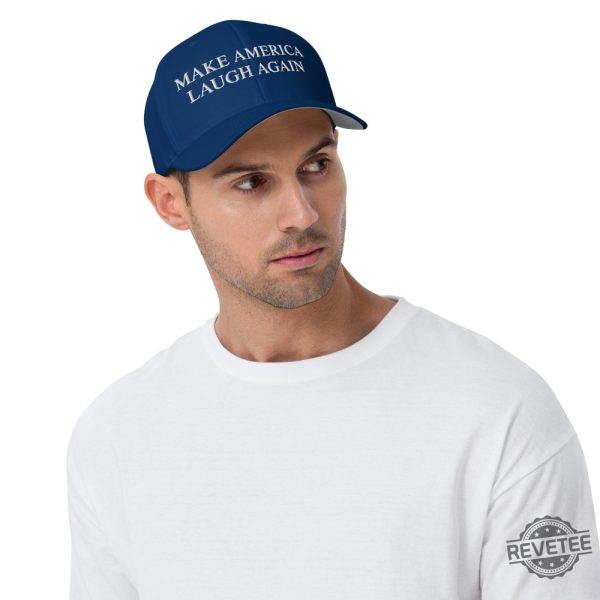 Make America Laugh Again Mala Hat Make America Laugh Again Hat Make America Laugh Again Cap revetee 3