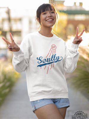 Vin Scully Sweatshirt Scully 67 Sweater Vin Scully T Shirt revetee 4