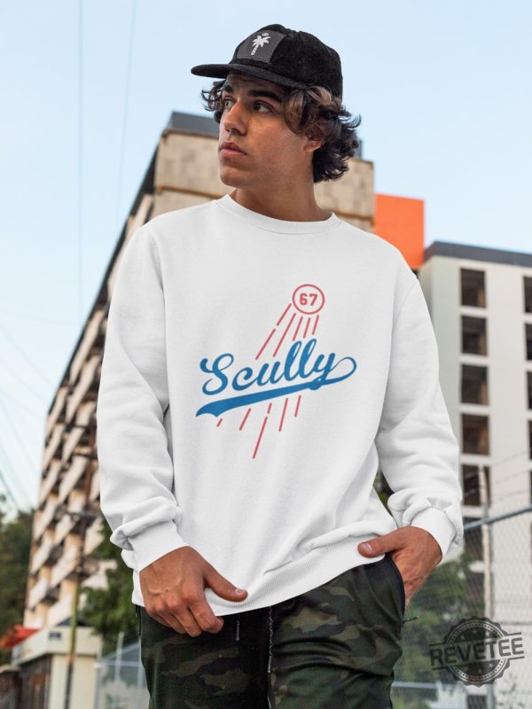 Vin Scully Sweatshirt Scully 67 Sweater Vin Scully T Shirt revetee 5