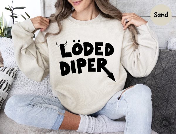 Loded Diper Shirt Jeff Kinney Rodrick Shirt Diary Wimpy Funny Shirt Loded Diper Gift Loded Diper Shirt revetee 1