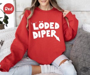 Loded Diper Shirt Jeff Kinney Rodrick Shirt Diary Wimpy Funny Shirt Loded Diper Gift Loded Diper Shirt revetee 2