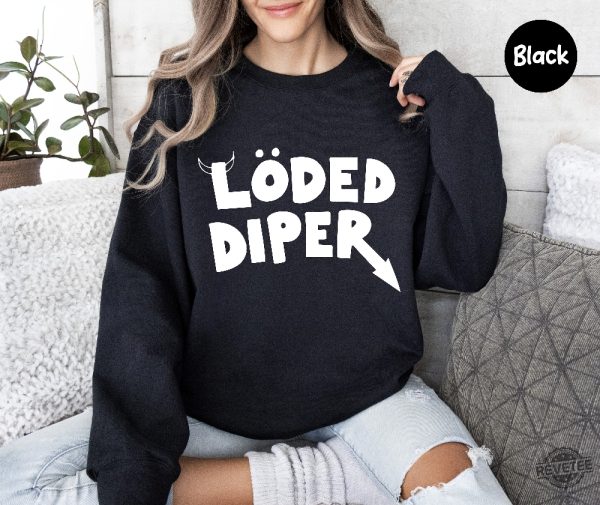 Loded Diper Shirt Jeff Kinney Rodrick Shirt Diary Wimpy Funny Shirt Loded Diper Gift Loded Diper Shirt revetee 3