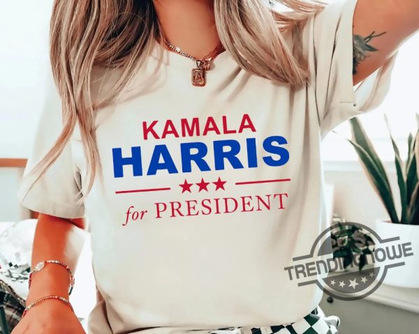 Kamala 2024 President Shirt Kamala Harris President 2024 Shirt Womens Power Girl Power Democrat Tshirt trendingnowe 2