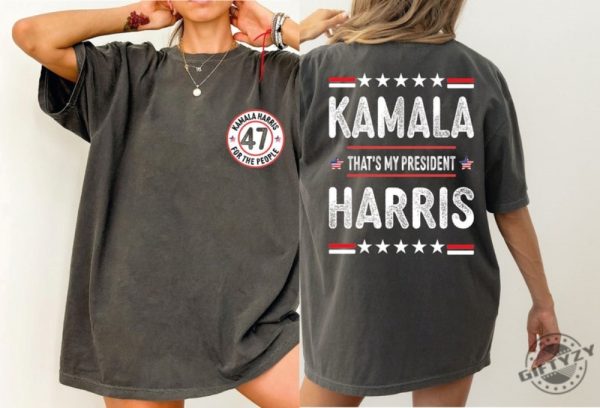 President Kamala Harris 2024 Hoodie Madam President Kamala Harris Sweatshirt Kamala Rally Tshirt Kamala Harris Shirt giftyzy 1