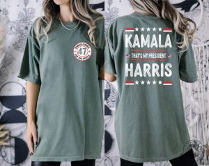 President Kamala Harris 2024 Hoodie Madam President Kamala Harris Sweatshirt Kamala Rally Tshirt Kamala Harris Shirt giftyzy 3