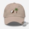 Coconut Palm Tree Emoji Hat Funny Kamala Harris Quote You Think 2024 Election Cap You Exist Quote Kamala President Hat trendingnowe 1