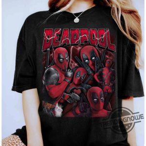 Marvel Deadpool Portrait Ryan Reynolds Shirt Deadpool And Wolverine Shirt Gift For Men Women Hoodie Sweatshirt Shirt trendingnowe 1