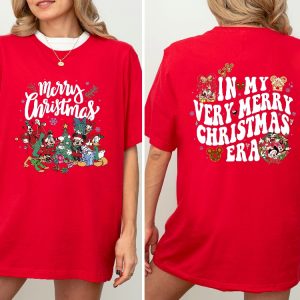Disneyland 2024 Christmas Shirt Mickey And Friends Holiday Vacation Shirt Vintage Mickey Mouse Shirt Unique revetee 1