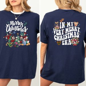Disneyland 2024 Christmas Shirt Mickey And Friends Holiday Vacation Shirt Vintage Mickey Mouse Shirt Unique revetee 2