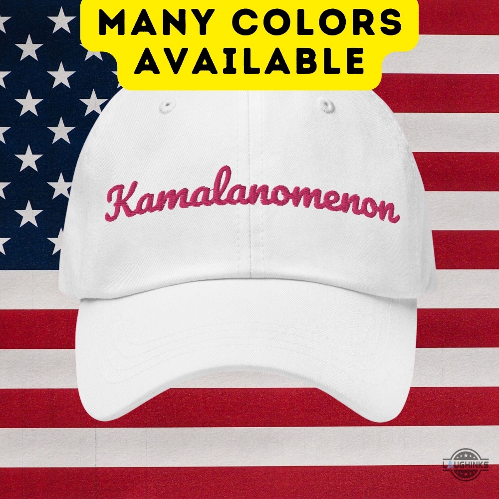 Kamalanomenon Hat Kamala Harris For President 2024 Embroidered Baseball Cap