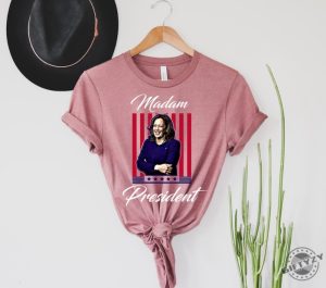 Kamala Harris Presidential Shirt Madam President Tshirt Kamala Rally Sweatshirt Presidential Election 2024 Shirt giftyzy 2