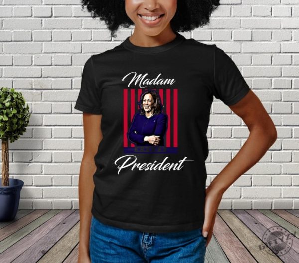 Kamala Harris Presidential Shirt Madam President Tshirt Kamala Rally Sweatshirt Presidential Election 2024 Shirt giftyzy 3