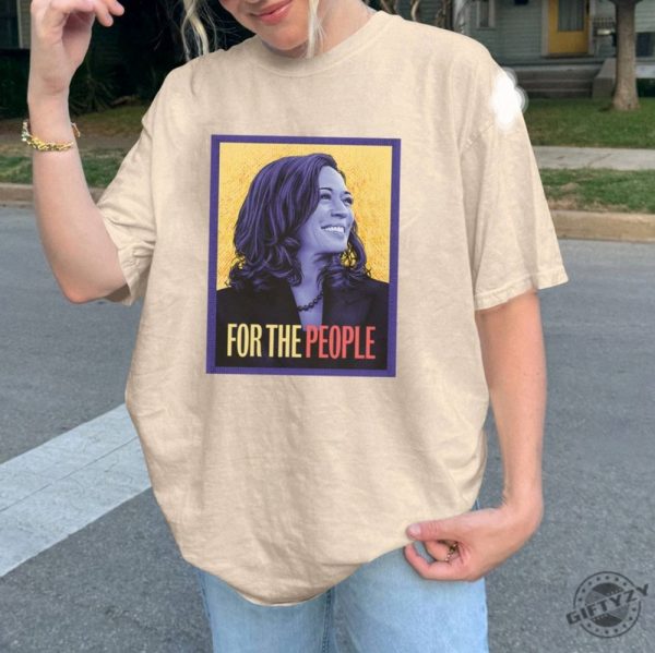 Kamala Harris For The People Shirt Kamala Harris 2024 Tshirt Kamala Harris For President 2024 Shirt giftyzy 1