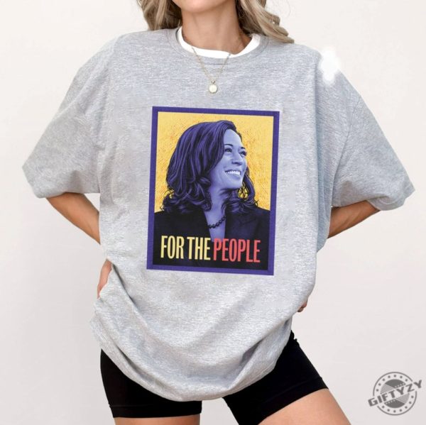 Kamala Harris For The People Shirt Kamala Harris 2024 Tshirt Kamala Harris For President 2024 Shirt giftyzy 3