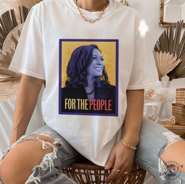 Kamala Harris For The People Shirt Kamala Harris 2024 Tshirt Kamala Harris For President 2024 Shirt giftyzy 4