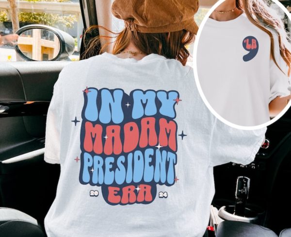 Madam President Kamala Shirt Kamala Harris President 2024 Sweatshirt Democrat Tshirt Equal Rights Hoodie Election 2024 Shirt giftyzy 1